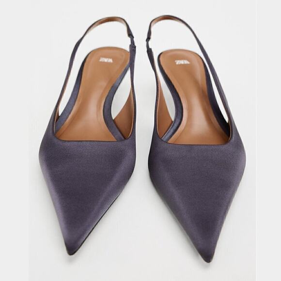 ZARA Pointed Toe Slingbacks NWT - Picture 16 of 16